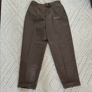 Gantos Vintage Plaid Pants | Vintage | Plaid Pants | Plaid Trousers